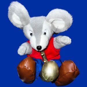Vintage 1978 Mouse Hand Puppet Playing the Saxophone